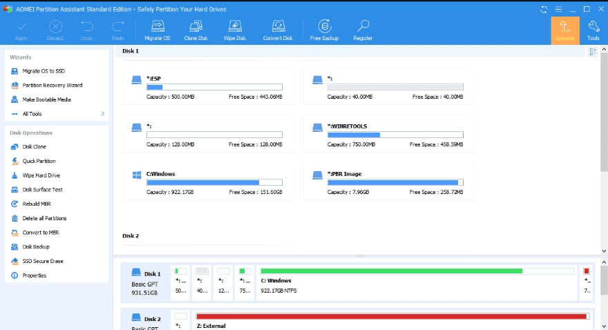 AOMEI Partition Assistant Full Crack