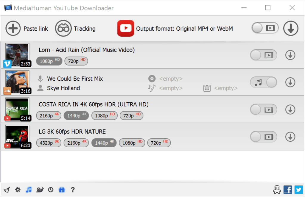 MediaHuman YouTube Downloader Descargar Gratis