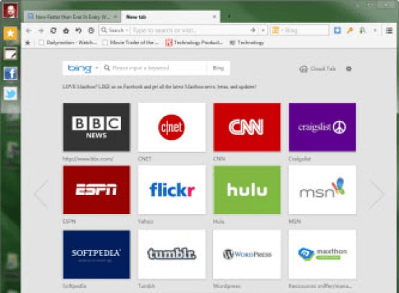 Maxthon Cloud Browser Descargar Gratis