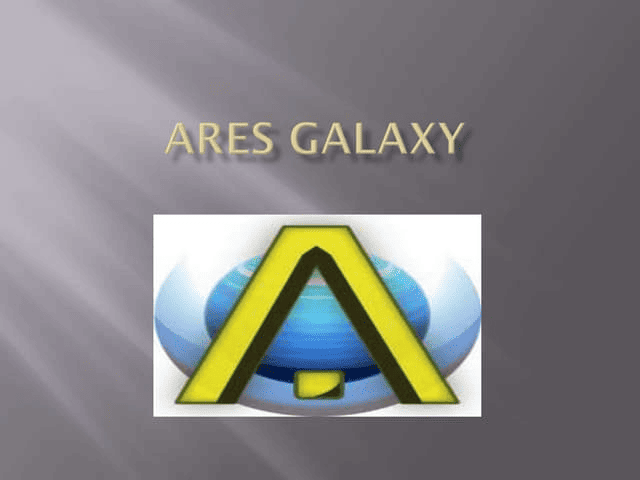 Ares Galaxy v2.5.7 Descargar en Full Español Versión Estable Final Ares Galaxy Full Gratis